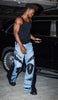 Jimmy Butler in Custom Denim Pants