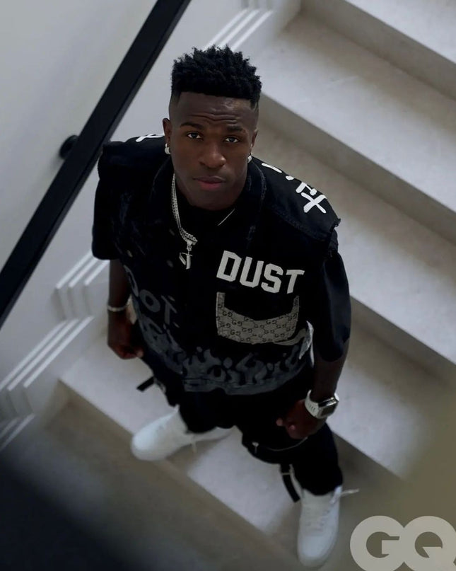 Vini Jr. in Custom DUST Vest