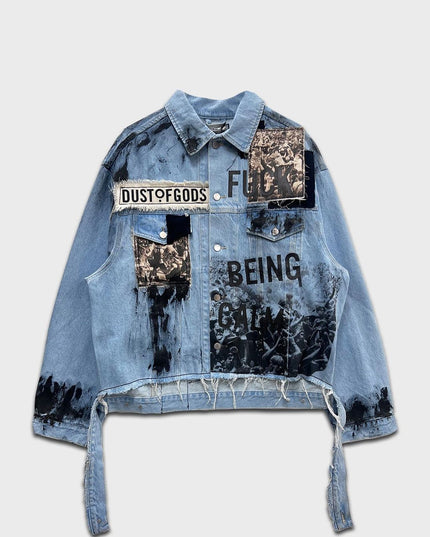 Jason Derulo in Custom Denim Jacket