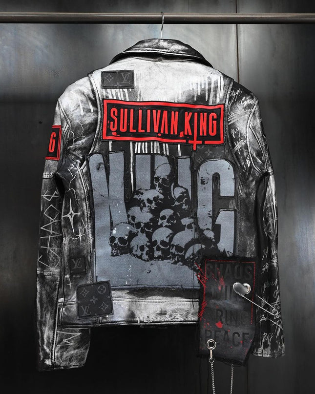 Sullivan King in Custom Leather Jacket