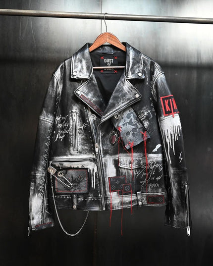 Sullivan King in Custom Leather Jacket