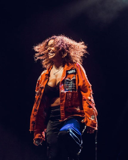 Kanis in Custom Denim Jacket