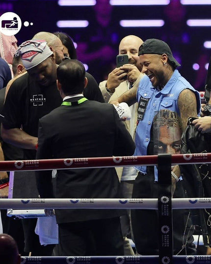 Neymar Jr in I'M BACK Denim Vest