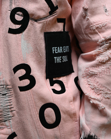 Fierce Pink Denim Jacket