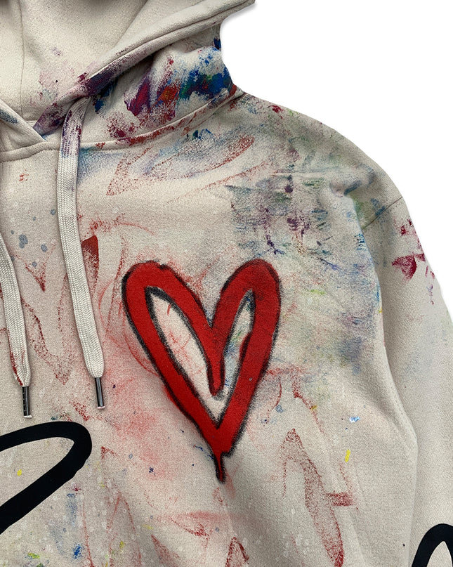 Lover Beige Hoodie