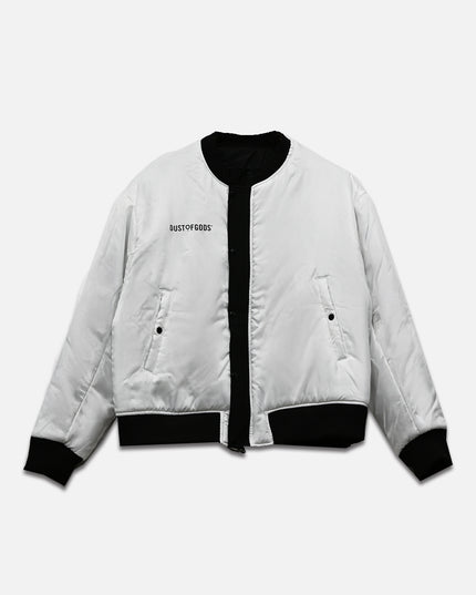 Black & Red Dust of Gods Bomber Jacket