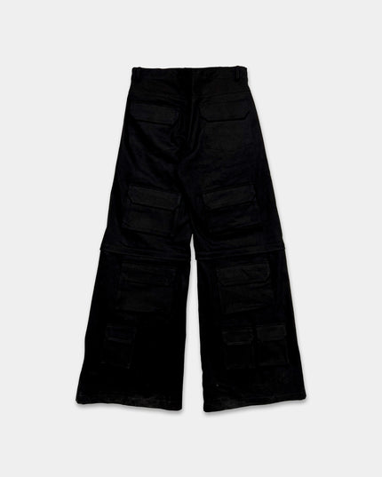 Black Pants with Many Pockets