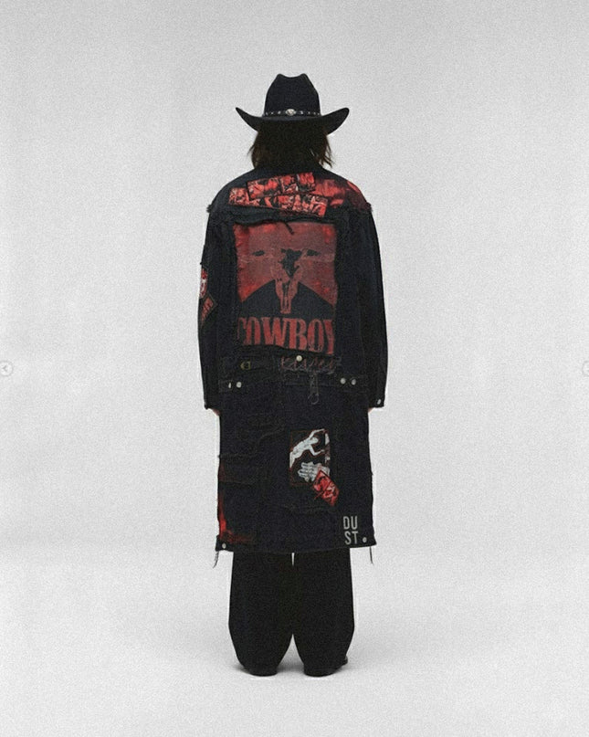 Les Cowboys Deconstructed Coat