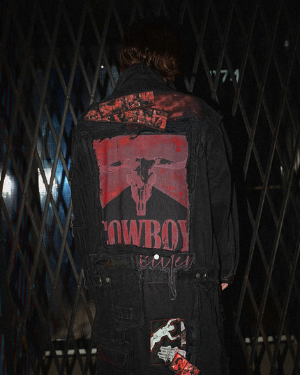 Les Cowboys Deconstructed Coat