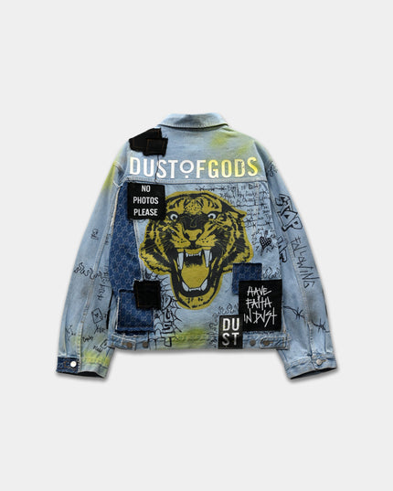 Savage Tiger Denim Jacket