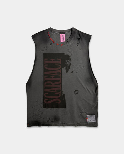 DOG Scarface Sleeveless T-Shirt