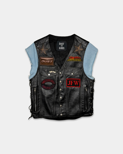 DOG Vintage Leather Vest