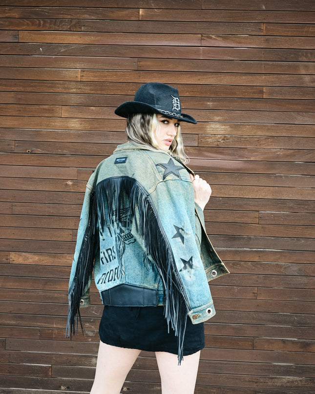 Not My First Rodeo Denim Jacket