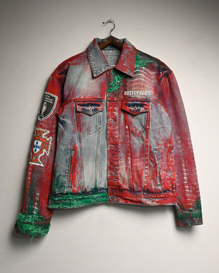 Dusted Ronaldo Portugal Denim Jacket