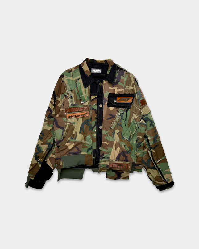 Dust Racing Deconstructed Camo Jacket