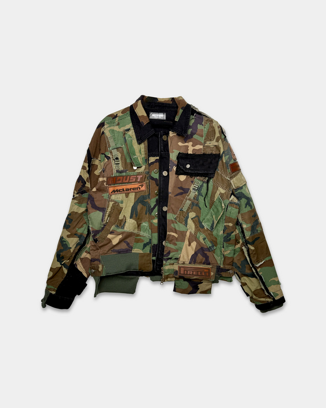 Dust Racing Deconstructed Camo Jacket