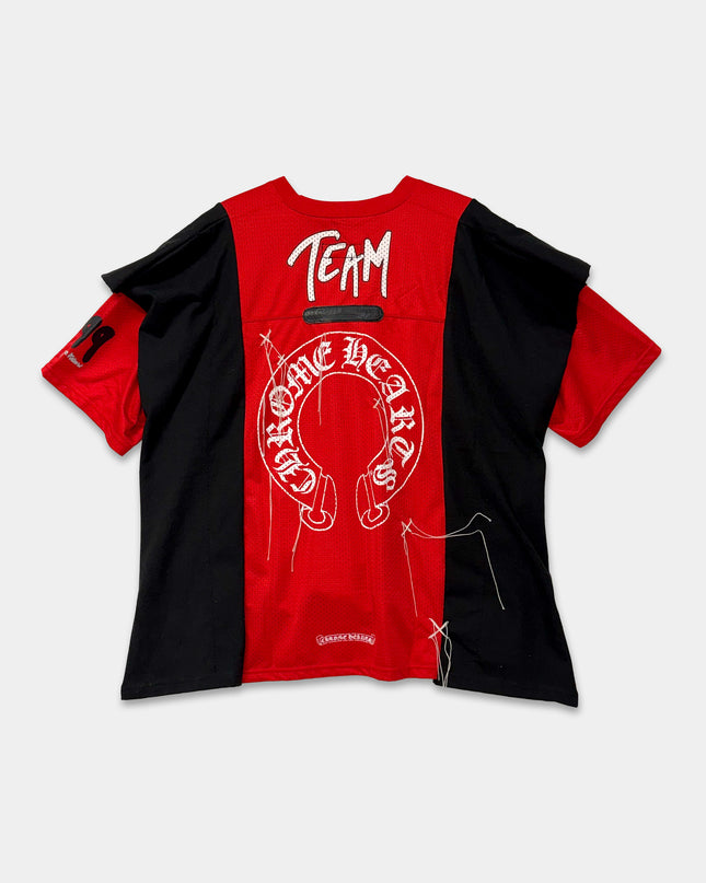 Deconstructed Form Hearts Jersey