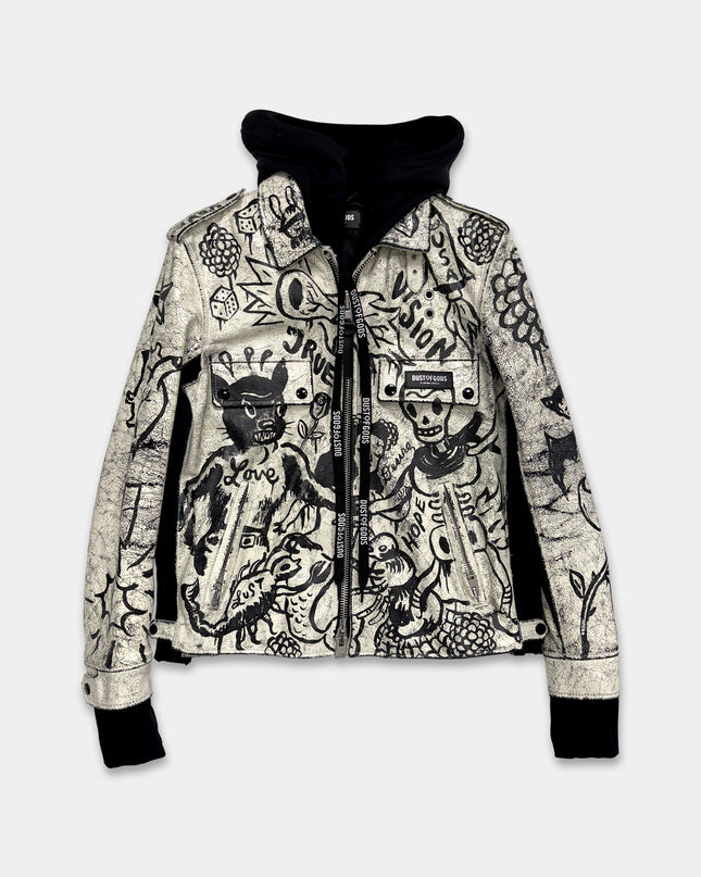 DUST Doodle Leather Jacket