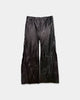 Dusted Leather Zip Pants