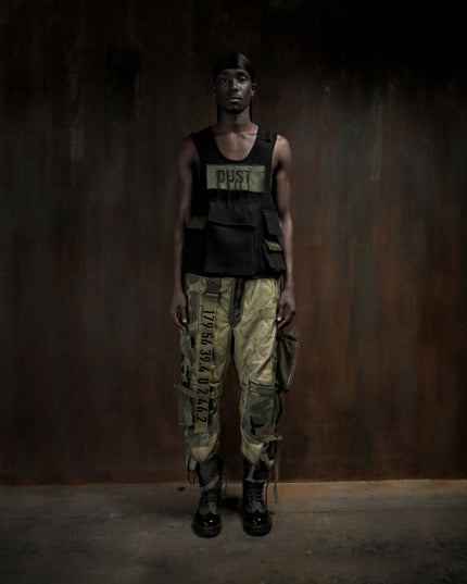 Deconstructed Military Liner Pants