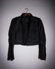 Cropped Deconstructed Light Blazer
