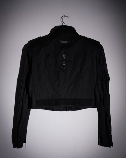 Cropped Deconstructed Light Blazer