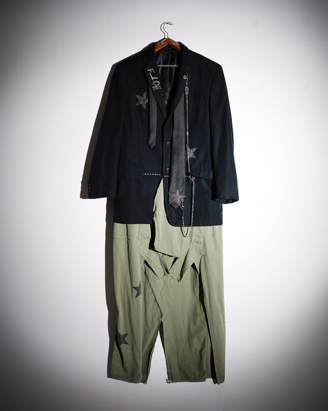 Extended Informal Blazer Coat