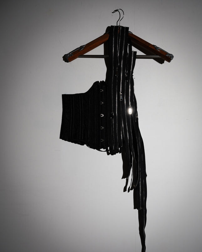 Reconstructed Zipper Corset
