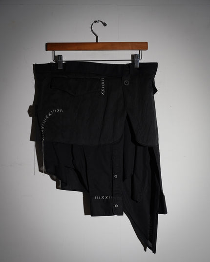 Deconstructed Blazer Skirt