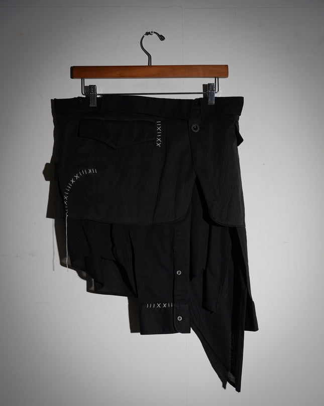 Deconstructed Blazer Skirt