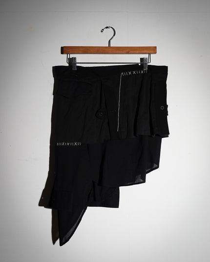 Deconstructed Blazer Skirt