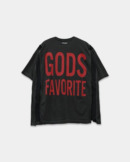 Deconstructed God's Favorite Rock T-Shirt