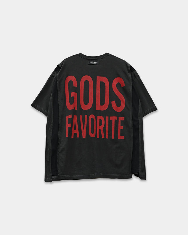 Deconstructed God's Favorite Rock T-Shirt