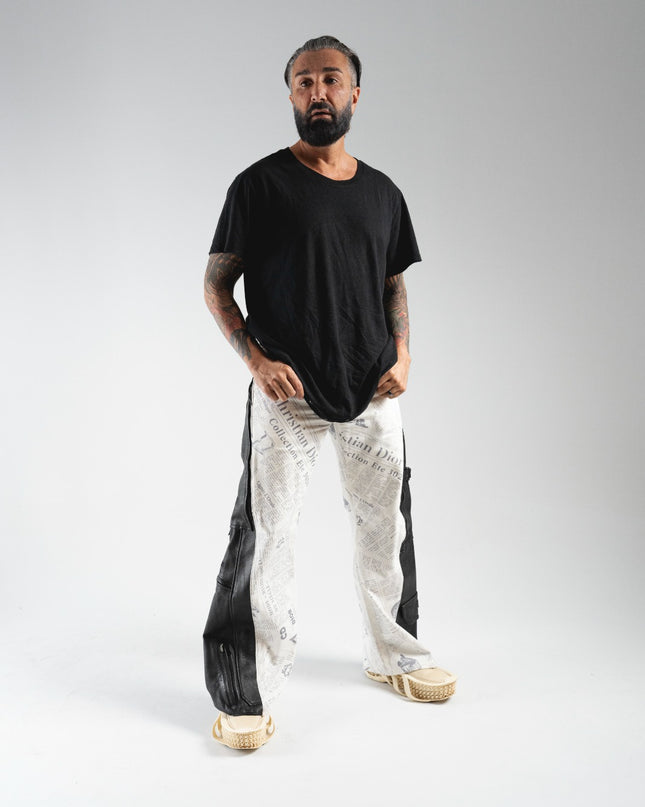 Elevated Dior Newspaper Pants