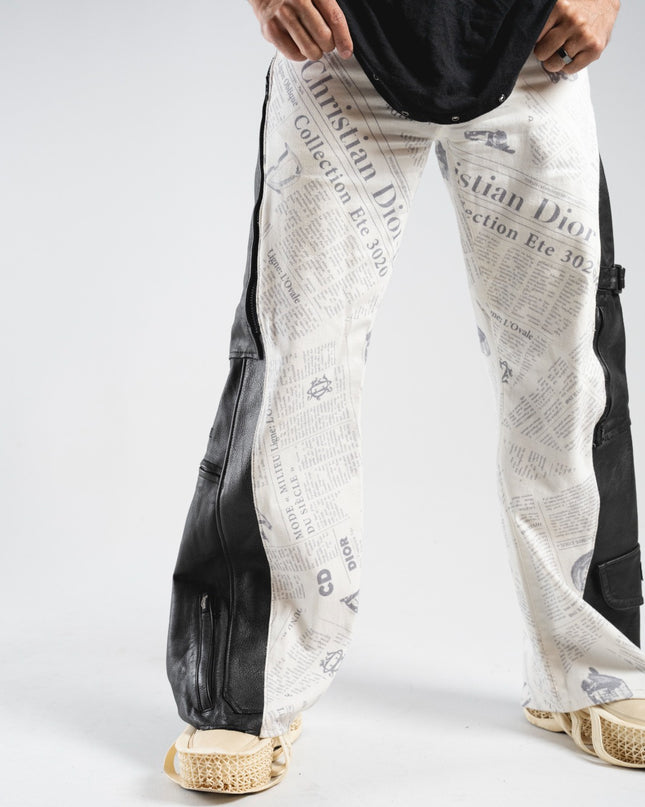 Elevated Dior Newspaper Pants