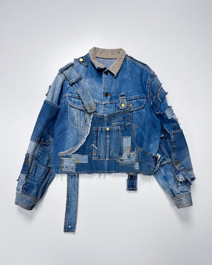 Denim Patchwork Jacket