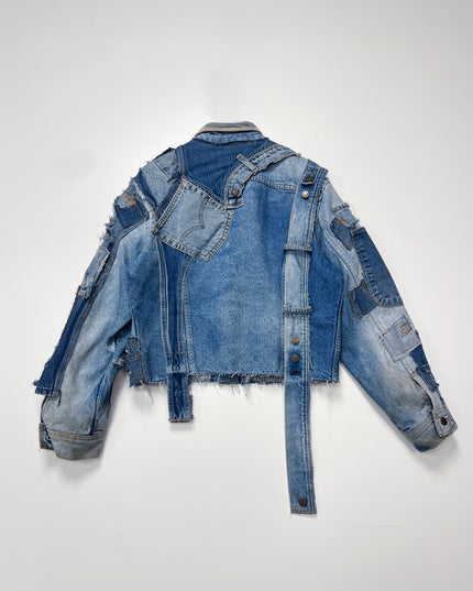 Denim Patchwork Jacket