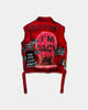 I'M BACK Red Denim Vest