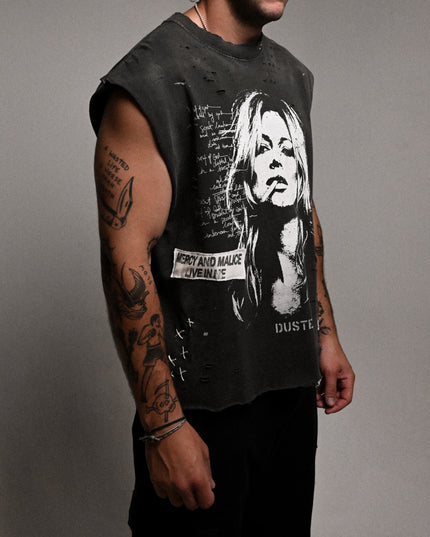 Mercy And Malice Live In Me Graphic Sleeveless T-Shirt