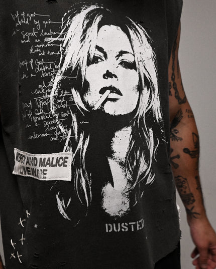 Mercy And Malice Live In Me Graphic Sleeveless T-Shirt
