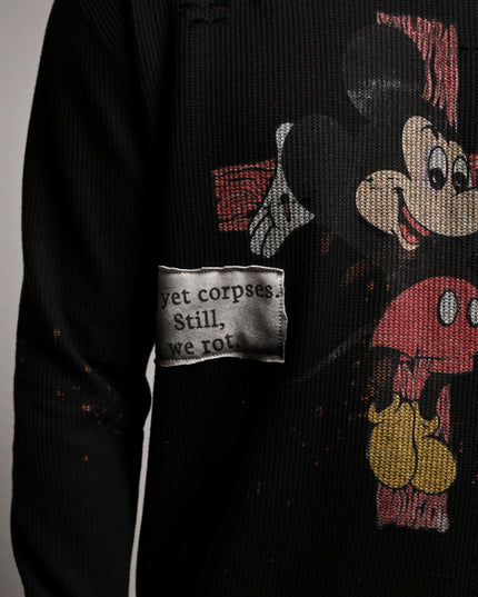 Crucified Mickey Long-Sleeve Shirt