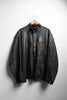 Archive Vintage Faded Leather Jacket: XL