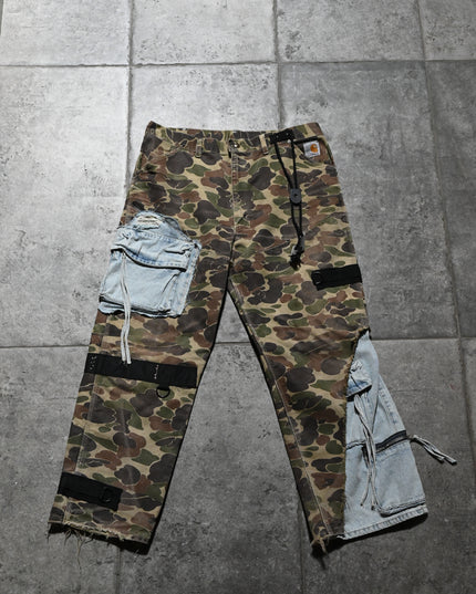 Archive Dusted Carhartt Camo Jeans