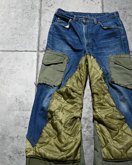 Archive Deconstructed Vintage Dust Of Gods Jeans