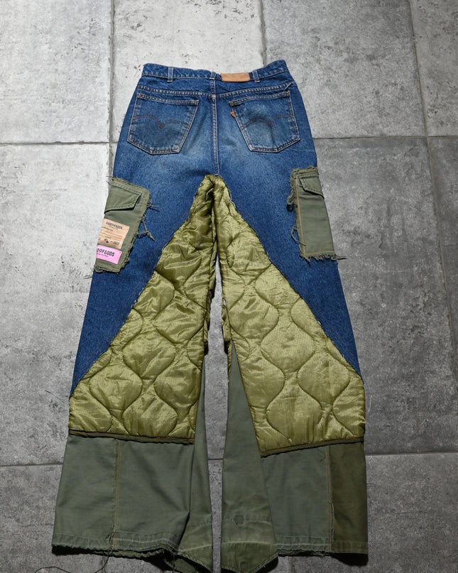 Archive Deconstructed Vintage Dust Of Gods Jeans