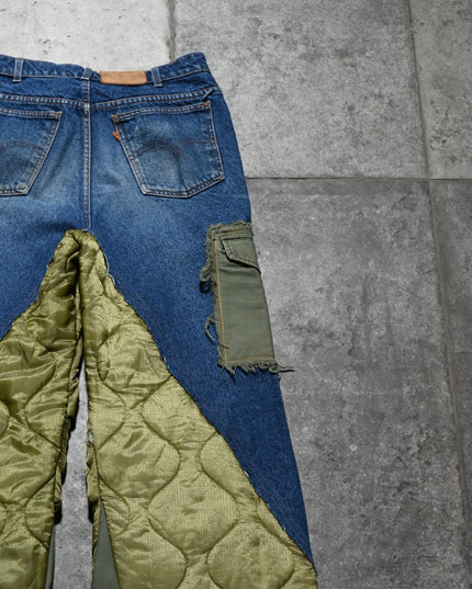 Archive Deconstructed Vintage Dust Of Gods Jeans
