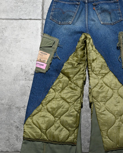 Archive Deconstructed Vintage Dust Of Gods Jeans