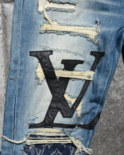 Archive Deconstructed LV Jeans