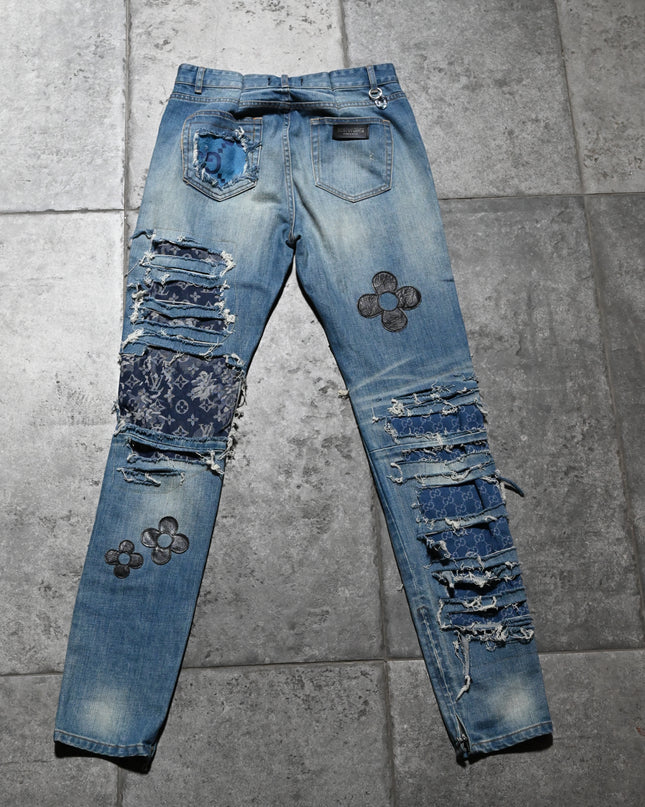 Archive Deconstructed LV Jeans