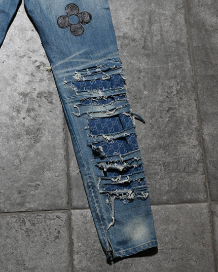 Archive Deconstructed LV Jeans